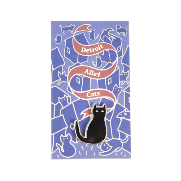 Black Cat Pin