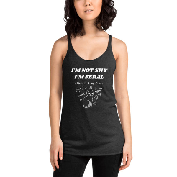 Not Shy Racerback Tank Top - Image 2