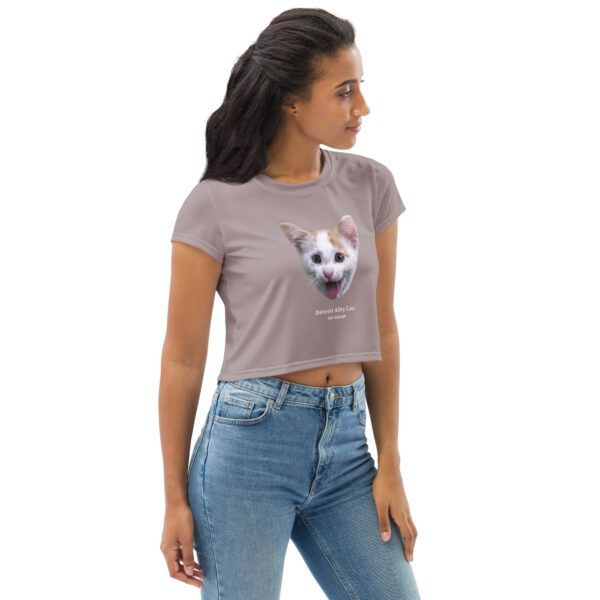 Happy Kitten Crop Top - Image 3